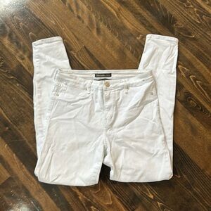 Abercrombie White Skinny Jeans